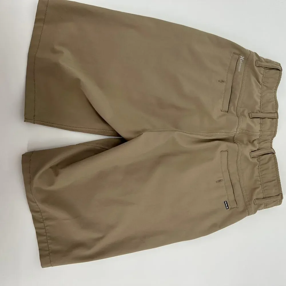 Hurley For Buckle Breathable Stretch Short 10' Inseam Khaki Stretch Mens 28